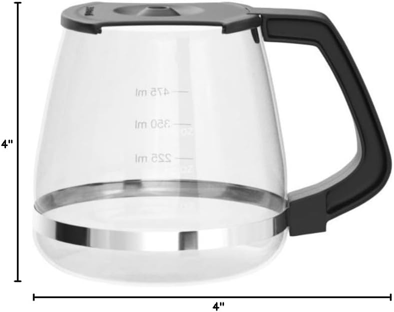 Cupa Joe Coffee Mug – 20oz Borosilicate Glass Diner Pot with Spill-Proof Lid – The Perfect Funny Gift for Coffee Lovers, Dads, and Office Goers!