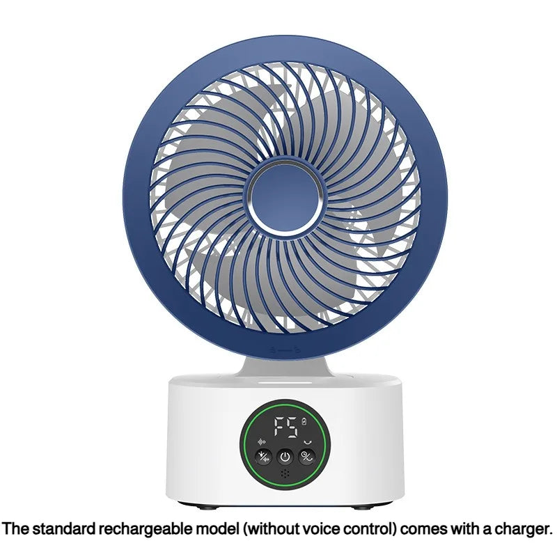 Experience Ultimate Comfort with Our Portable Wall-Hanging Fan: Rechargeable USB Electric Folding Fan with Nightlight and Natural Wind Function