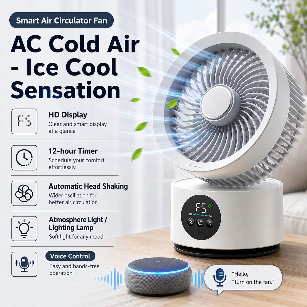 Experience Ultimate Comfort with Our Portable Wall-Hanging Fan: Rechargeable USB Electric Folding Fan with Nightlight and Natural Wind Function