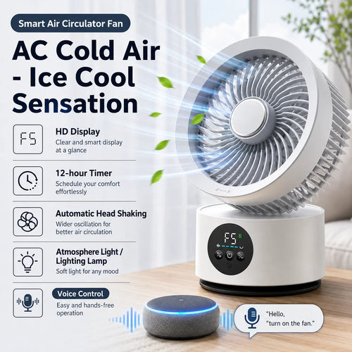 Experience Ultimate Comfort with Our Portable Wall-Hanging Fan: Rechargeable USB Electric Folding Fan with Nightlight and Natural Wind Function