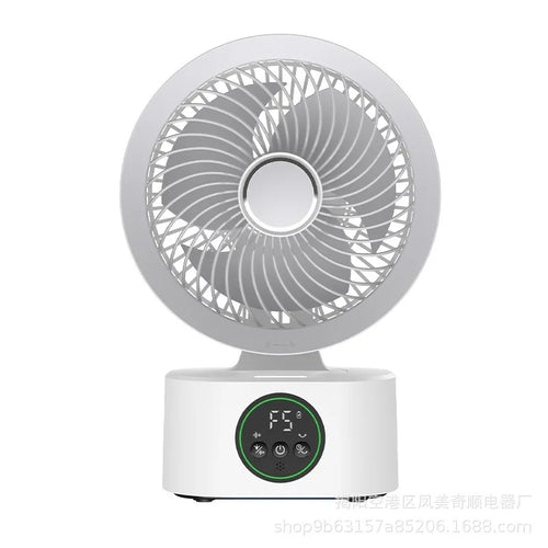 Experience Ultimate Comfort with Our Portable Wall-Hanging Fan: Rechargeable USB Electric Folding Fan with Nightlight and Natural Wind Function