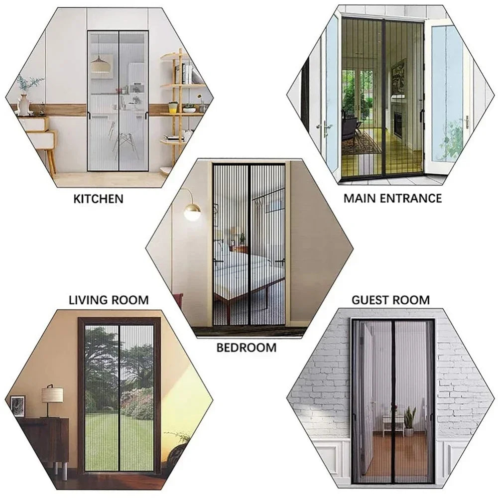 Transform Your Home with Our Anti-Mosquito Magnetic Curtain - Effortless Insect Protection and Ventilation!